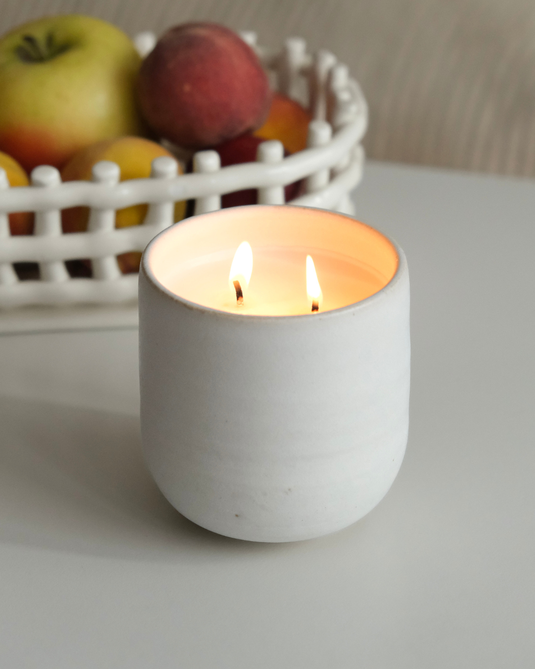 Sojawachskerze LIMA mit Sommerduft