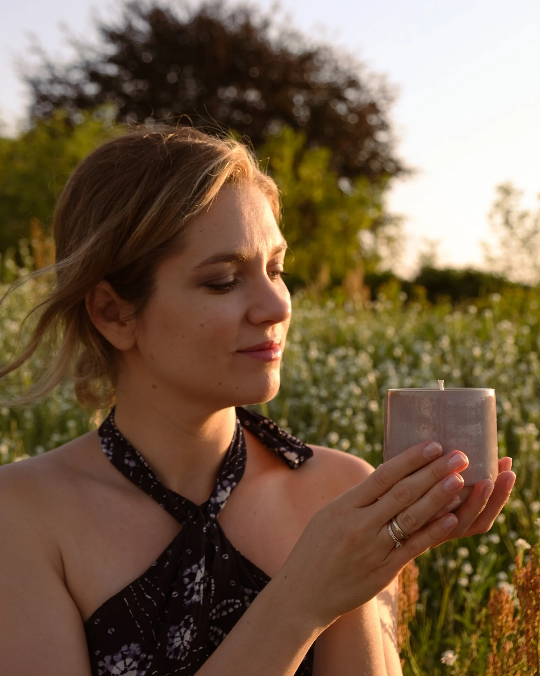 Natürliche Duftkerzen