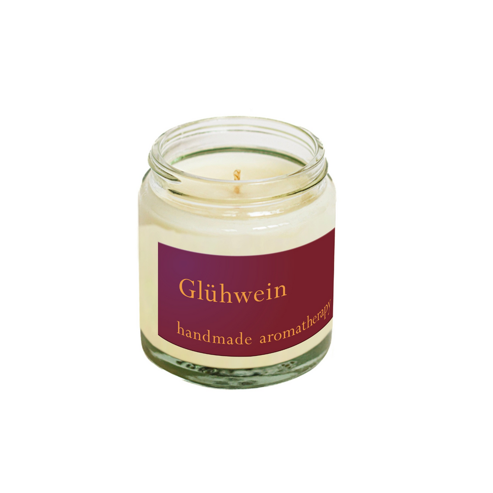 Kleine Duftkerze Glühwein