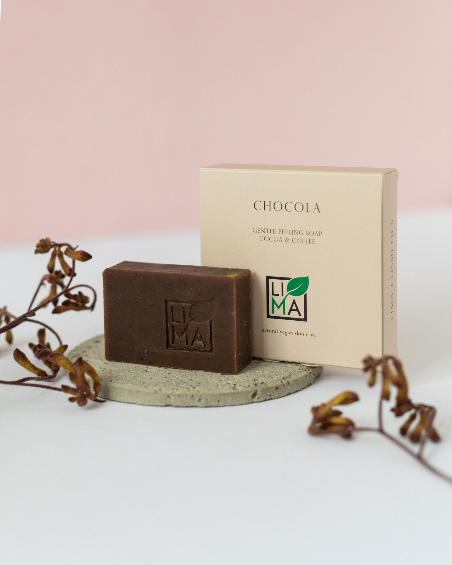 Chocola Körperseife mit Peeling