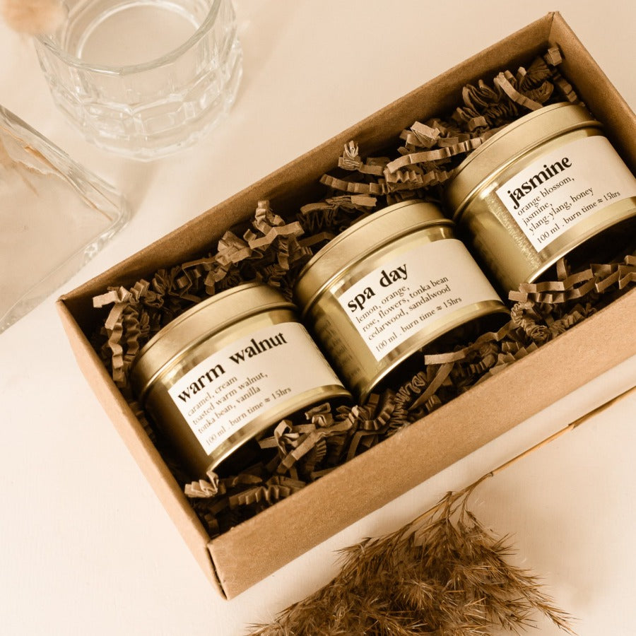 Duftkerzen Geschenkset Moonlight