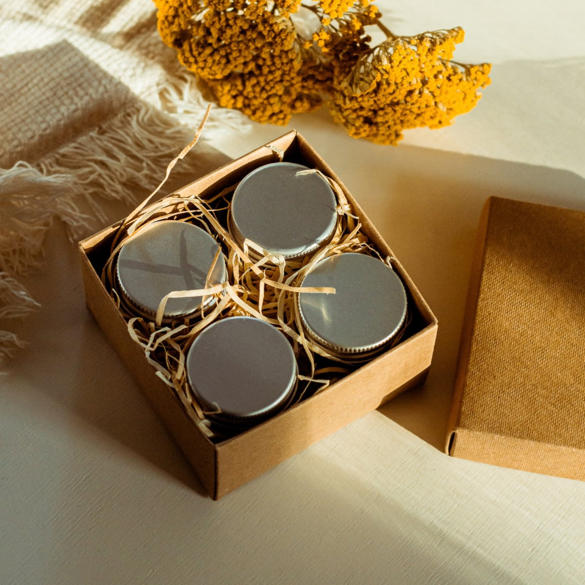 Mini Duftkerzen im Glas