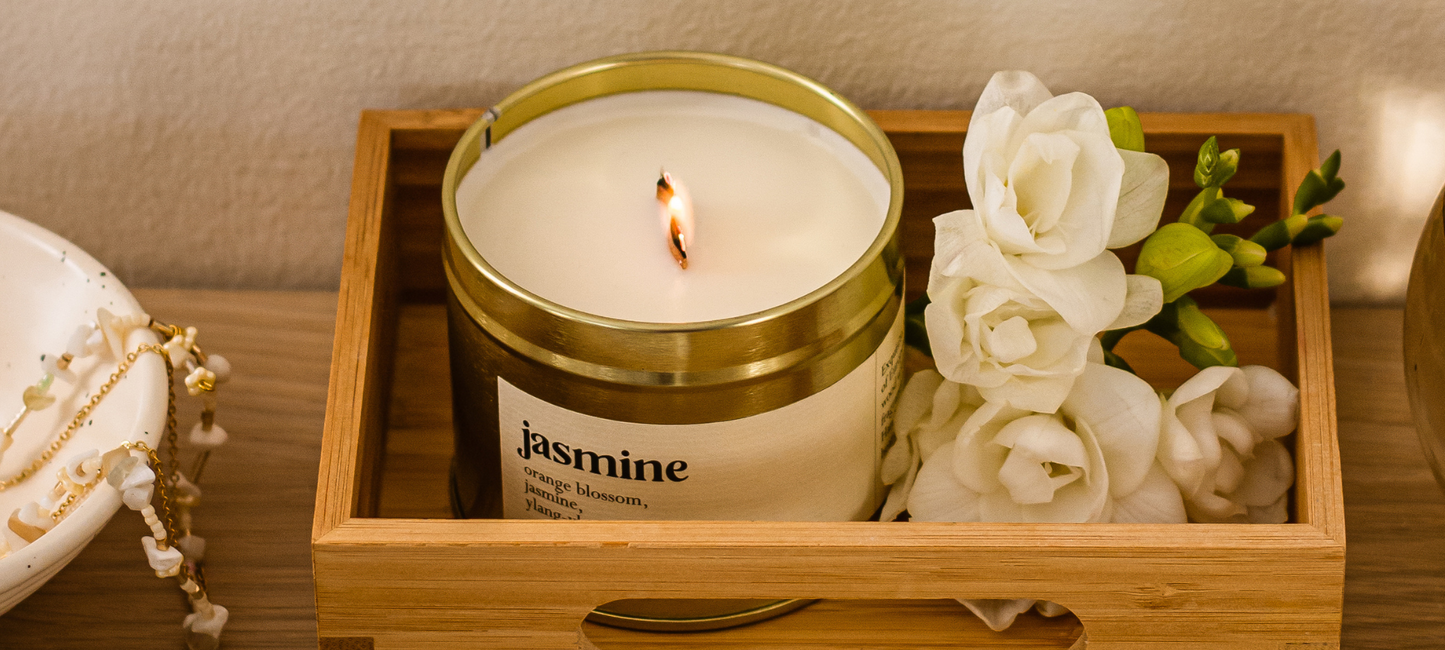 Kerzen mit Blumenduft