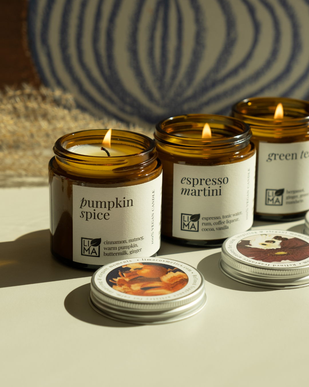 Herbst Duftkerzen Set – LIMA 2026 (Limited Edition)