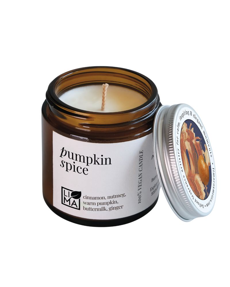 Duftkerze aus Sojawachs Pumpkin spice