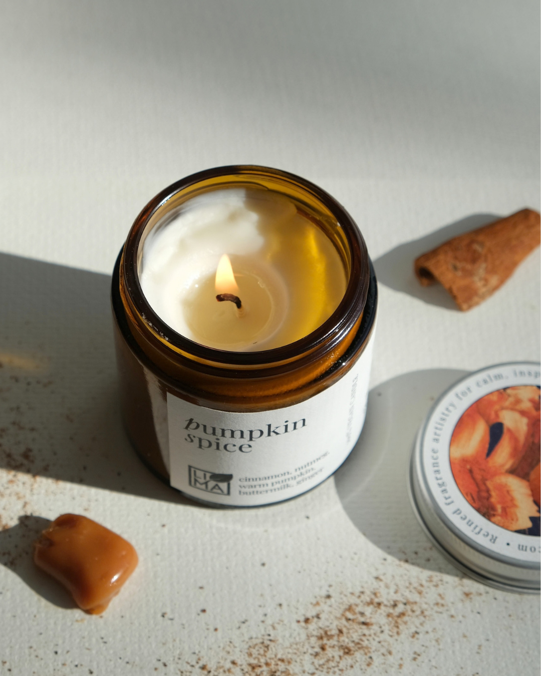 Duftkerze im Glas Pumpkin spice