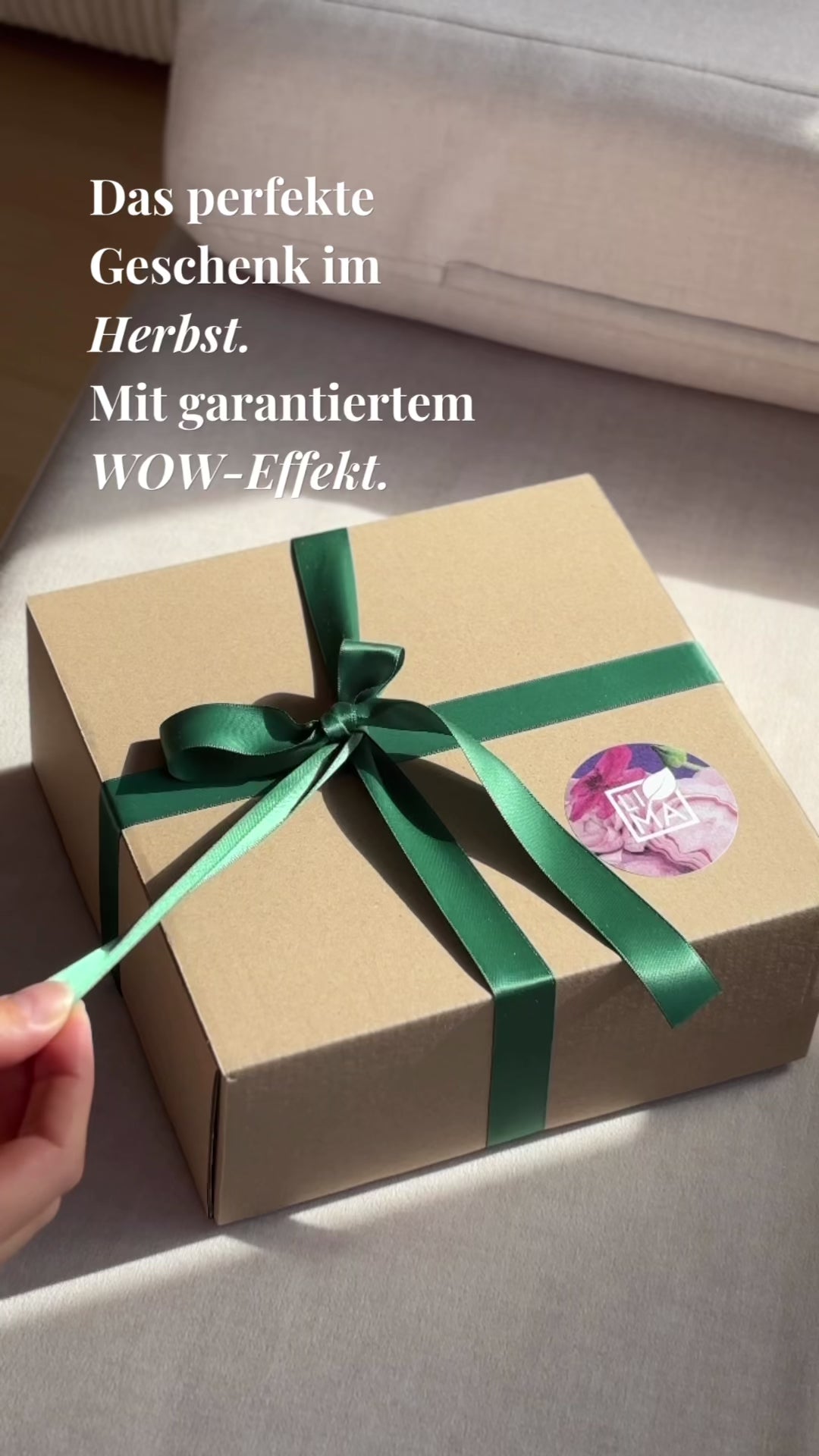 Herbtliche Duftkerzen Geschenkbox LIMA