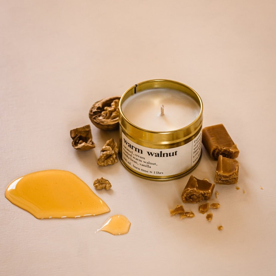 Warm Walnut natürliche Duftkerze LIMA